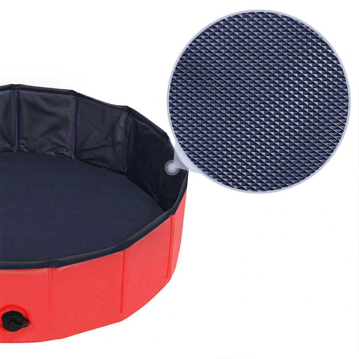 (image for) 160*30cm PVC Pet Bath Pool Dog Cat Animal Bath Washing Tub Folding Portable Swimming Pool